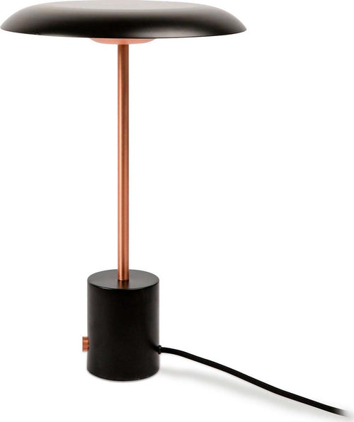 HOSHI Lampada da tavolo nera e rame spazzolato Illuminazione/Illuminazione per interni/Lampade/Lampade da tavolo e abat-jour Led Mall Home - Napoli, Commerciovirtuoso.it