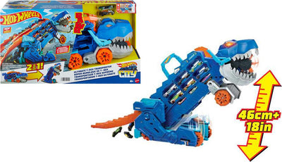 Hot-Wheels-City-Mega-T-rex-Trasportatore