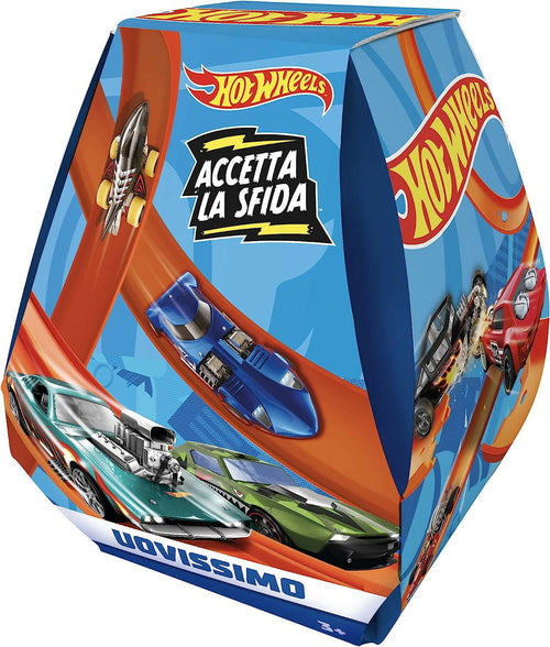 Hot Wheels Uovissimo 2023 Con 1 Set Rettilinei Hotwheels, 1 Veicolo Singolo In Scala 1:64 E 3 Accessori Per Sfrecciare In Pista E Sfidare I Tuoi Amici, Giocattolo Per Bambini, 3+ Anni, Hpx50 Mattel