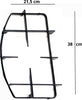 HOTPOINT ARISTON GRIGLIA CUCINA 1 FUOCO DESTRA NERA CM.38 X 21, 5 C00053170 Casa e cucina/Grandi elettrodomestici/Accessori e parti di ricambio/Ricambi e accessori per piani cottura/Griglie per piani cottura Rossi Ricambi - Venetico Marina, Commerciovirtuoso.it