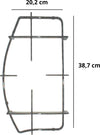 HOTPOINT ARISTON GRIGLIA CUCINA 1 FUOCO NERA DESTRA 38,7 X 20,2 CM - C00052922 Casa e cucina/Grandi elettrodomestici/Accessori e parti di ricambio/Ricambi e accessori per piani cottura/Griglie per piani cottura Rossi Ricambi - Venetico Marina, Commerciovirtuoso.it