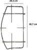 HOTPOINT ARISTON GRIGLIA CUCINA 1 FUOCO NERA DESTRA 38,7 X 20,2 CM - C00052922 Casa e cucina/Grandi elettrodomestici/Accessori e parti di ricambio/Ricambi e accessori per piani cottura/Griglie per piani cottura Rossi Ricambi - Venetico Marina, Commerciovirtuoso.it