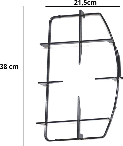 HOTPOINT ARISTON GRIGLIA CUCINA 1 FUOCO SINISTRA NERA CM.38 X 21, 5 C00053171 Casa e cucina/Grandi elettrodomestici/Accessori e parti di ricambio/Ricambi e accessori per piani cottura/Griglie per piani cottura Rossi Ricambi - Venetico Marina, Commerciovirtuoso.it