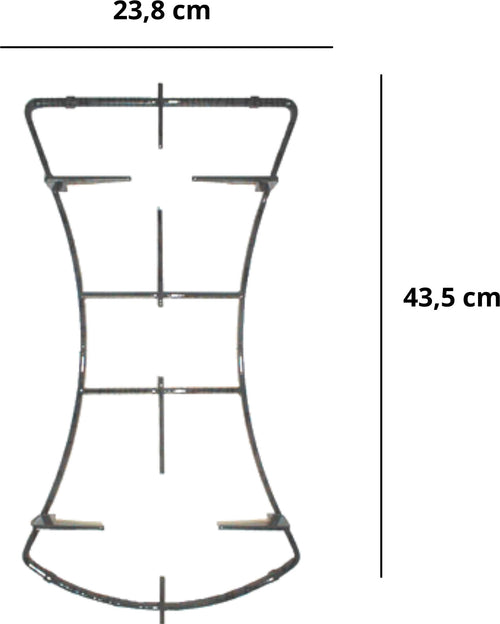 HOTPOINT ARISTON GRIGLIA CUCINA 2 FUOCHI NERA CENTRALE CM.43,5 X 23,8 C00052988 Casa e cucina/Grandi elettrodomestici/Accessori e parti di ricambio/Ricambi e accessori per piani cottura/Griglie per piani cottura Rossi Ricambi - Venetico Marina, Commerciovirtuoso.it