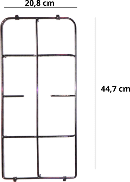 HOTPOINT ARISTON GRIGLIA CUCINA 2 FUOCHI PIATTINA NERA 44,7 X 20,8 CM C00074110 Casa e cucina/Grandi elettrodomestici/Accessori e parti di ricambio/Ricambi e accessori per piani cottura/Griglie per piani cottura Rossi Ricambi - Venetico Marina, Commerciovirtuoso.it