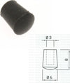 HOTPOINT ARISTON INDESIT GOMMINO GRIGLIA CUCINA PIEDINO ANTIGRAFFIO - 1 PEZZO - P0004 Casa e cucina/Grandi elettrodomestici/Accessori e parti di ricambio/Ricambi e accessori per piani cottura/Griglie per piani cottura Rossi Ricambi - Venetico Marina, Commerciovirtuoso.it