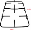Hotpoint-Ariston-Indesit-griglia-cucina-2-fuochi-smaltata-42,2-X-21,2-cm