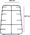 HOTPOINT ARISTON INDESIT GRIGLIA CUCINA GAS 2 FUOCHI NERA 44,7 X 28,5 cm C00094857 Casa e cucina/Grandi elettrodomestici/Accessori e parti di ricambio/Ricambi e accessori per piani cottura/Griglie per piani cottura Rossi Ricambi - Venetico Marina, Commerciovirtuoso.it