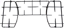 HOTPOINT ARISTON KIT GRIGLIE IN PIATTINA SMALTATA NERA PER PIANO COTTURA PH960 C00053168 C00053170  C00053171 Casa e cucina/Grandi elettrodomestici/Accessori e parti di ricambio/Ricambi e accessori per piani cottura/Griglie per piani cottura Rossi Ricambi - Venetico Marina, Commerciovirtuoso.it