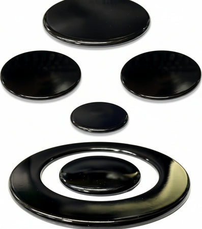 HOTPOINT ARISTON PIATTELLI SPARTIFIAMMA BRUCIATORI 5 FUOCHI NERI FORNELLI CUCINA Casa e cucina/Utensili da cucina/Bruciatori da cucina Rossi Ricambi - Venetico Marina, Commerciovirtuoso.it