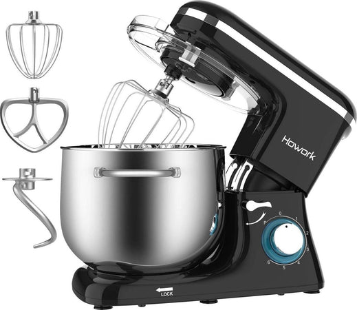 Howork-Impastatrice-Planetaria-1500W-8-litri-6-Velocità-Robot