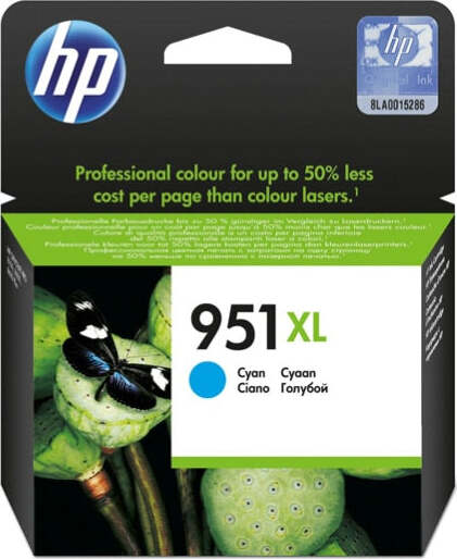 Hp - Cartuccia ink - 951XL - Ciano - CN046AE - 1.500 pag Elettronica/Informatica/Stampanti e accessori/Accessori per stampanti a inchiostro e laser/Cartucce d'inchiostro Eurocartuccia - Pavullo, Commerciovirtuoso.it