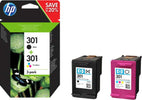 Hp - Confezione 2 cartucce ink - 301 - C-M-Y-K - N9J72AE - C-M-Y 165 pag - K 190 pag Elettronica/Informatica/Stampanti e accessori/Accessori per stampanti a inchiostro e laser/Cartucce d'inchiostro Eurocartuccia - Pavullo, Commerciovirtuoso.it