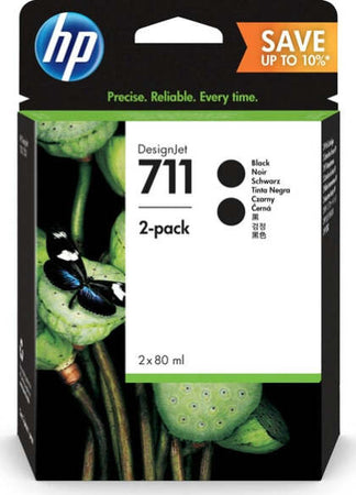 Hp - Confezione 2 cartucce ink - 711 - Nero - P2V31A - 80ml cad Elettronica/Informatica/Stampanti e accessori/Accessori per stampanti a inchiostro e laser/Cartucce d'inchiostro Eurocartuccia - Pavullo, Commerciovirtuoso.it
