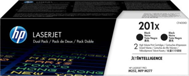 Hp - Confezione 2 Toner - 201X - Nero - CF400XD - 2.800 pag cad Elettronica/Informatica/Stampanti e accessori/Accessori per stampanti a inchiostro e laser/Cartucce d'inchiostro Eurocartuccia - Pavullo, Commerciovirtuoso.it