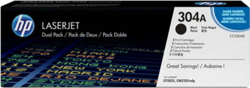 Hp - Confezione 2 Toner - 304A - Nero - CC530AD - 3.500 pag-cad Elettronica/Informatica/Stampanti e accessori/Accessori per stampanti a inchiostro e laser/Cartucce d'inchiostro Eurocartuccia - Pavullo, Commerciovirtuoso.it