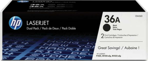 Hp - Confezione 2 Toner - 36A - Nero - B436AD - 2.000 pag cad Elettronica/Informatica/Stampanti e accessori/Accessori per stampanti a inchiostro e laser/Cartucce d'inchiostro Eurocartuccia - Pavullo, Commerciovirtuoso.it
