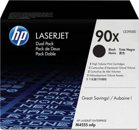 Hp - Confezione 2 Toner - 90X - Nero - CE390XD - 24.000 pag cad Elettronica/Informatica/Stampanti e accessori/Accessori per stampanti a inchiostro e laser/Cartucce d'inchiostro Eurocartuccia - Pavullo, Commerciovirtuoso.it