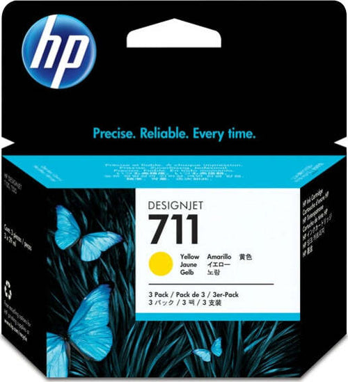 Hp - Confezione 3 cartucce ink - 711 - Giallo - CZ136A - 29ml cad Elettronica/Informatica/Stampanti e accessori/Accessori per stampanti a inchiostro e laser/Cartucce d'inchiostro Eurocartuccia - Pavullo, Commerciovirtuoso.it