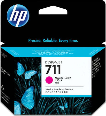 Hp - Confezione 3 cartucce ink - 711 - Magenta - CZ135A - 29ml cad Elettronica/Informatica/Stampanti e accessori/Accessori per stampanti a inchiostro e laser/Cartucce d'inchiostro Eurocartuccia - Pavullo, Commerciovirtuoso.it