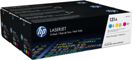 Hp - Confezione 3 Toner - 131A - C-M-Y - U0SL1AM - 1.800 pag cad Elettronica/Informatica/Stampanti e accessori/Accessori per stampanti a inchiostro e laser/Cartucce d'inchiostro Eurocartuccia - Pavullo, Commerciovirtuoso.it