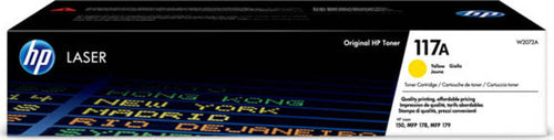 Hp - Toner - 117A - giallo - W2072A - 700 pag Elettronica/Informatica/Stampanti e accessori/Accessori per stampanti a inchiostro e laser/Cartucce d'inchiostro Eurocartuccia - Pavullo, Commerciovirtuoso.it