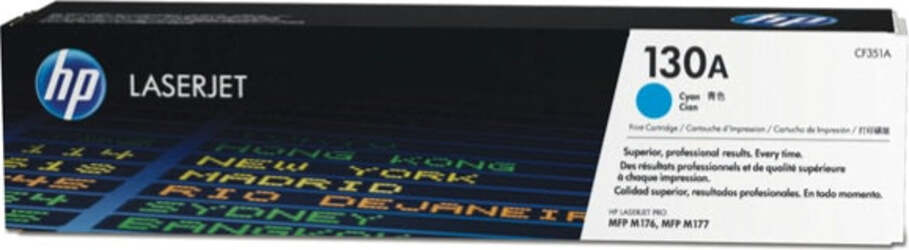 Hp - Toner - 130A - Ciano - CF351A - 1.000 pag Elettronica/Informatica/Stampanti e accessori/Accessori per stampanti a inchiostro e laser/Cartucce d'inchiostro Eurocartuccia - Pavullo, Commerciovirtuoso.it