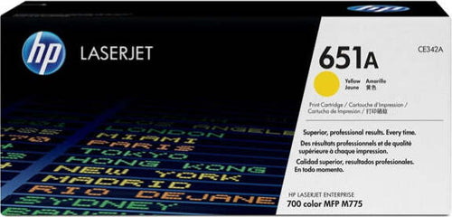 Hp - Toner - 651A - Giallo - CE342A - 16.000 pag Elettronica/Informatica/Stampanti e accessori/Accessori per stampanti a inchiostro e laser/Cartucce d'inchiostro Eurocartuccia - Pavullo, Commerciovirtuoso.it