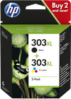 ORIGINALE HP Multipack nero / differenti colori 3YN10AE MCVP 303XL