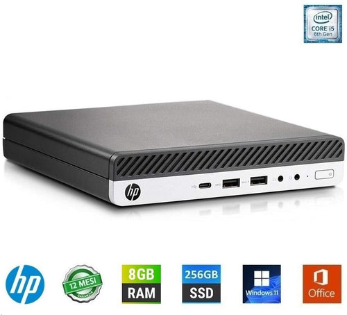 PC HP 600 G3 Mini Intel Core i5-6400T 8/256GB Ricondizionato