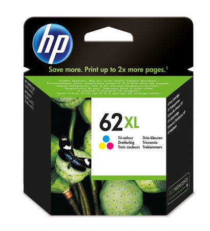 HP Cartuccia originale inchiostro tricromia ad alta capacità 62XL