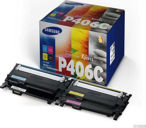 Hp-Samsung - Multipack 4 Toner - C-M-Y-K - CLTP406C-ELS Elettronica/Informatica/Stampanti e accessori/Accessori per stampanti a inchiostro e laser/Cartucce d'inchiostro Eurocartuccia - Pavullo, Commerciovirtuoso.it