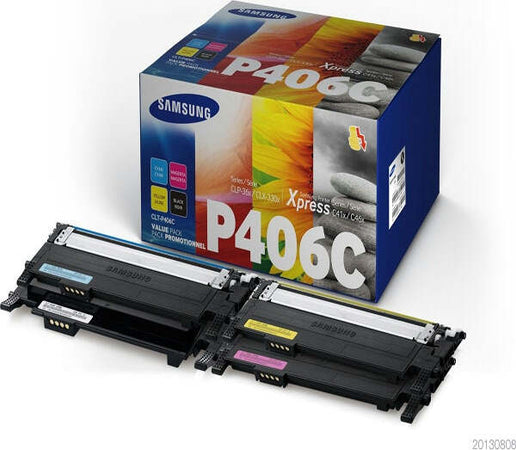 Hp-Samsung - Multipack 4 Toner - C-M-Y-K - CLTP406C-ELS Elettronica/Informatica/Stampanti e accessori/Accessori per stampanti a inchiostro e laser/Cartucce d'inchiostro Eurocartuccia - Pavullo, Commerciovirtuoso.it