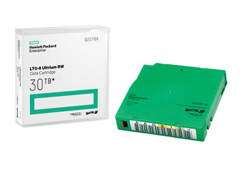 HPE LTO-8 Ultrium 30TB RW Data Cartridge Nastro dati vuoto 12 TB 1,26 cm