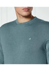 calvin klein MAGLIONE COTTON SILK BLEND CN SWEATER da uomo