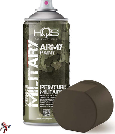 HQS-Bomboletta-di-Vernice-Opaca-Spray-400ml-Militare-Grigio-Verde