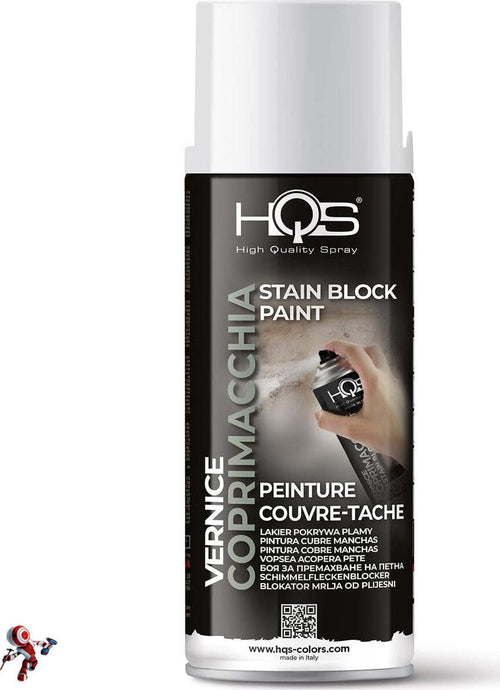 HQS-Bomboletta-di-Vernice-Spray-400ml-Bianco-Opaco-Coprimacchia-Coprente