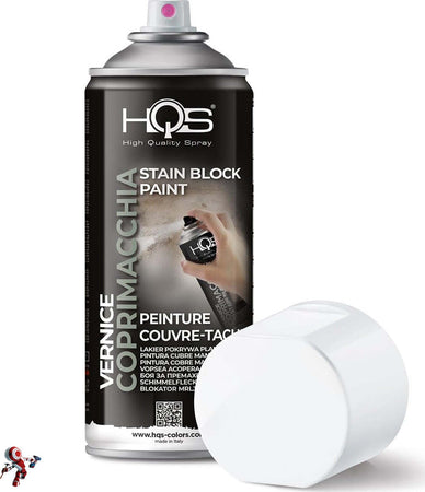 HQS-Bomboletta-di-Vernice-Spray-400ml-Bianco-Opaco-Coprimacchia-Coprente