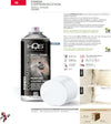 HQS-Bomboletta-di-Vernice-Spray-400ml-Bianco-Opaco-Coprimacchia-Coprente