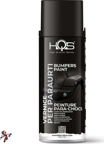 HQS-Bomboletta-di-Vernice-Spray-400ml-Paraurti-e-Spoiler-Nero