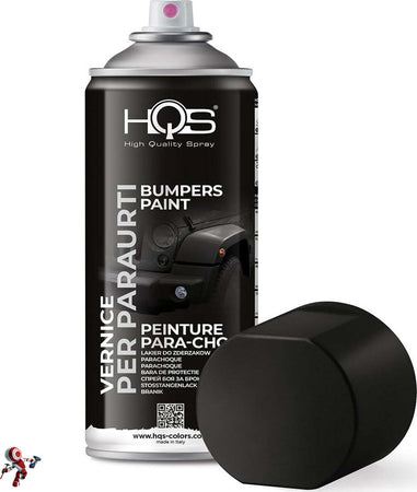 HQS-Bomboletta-di-Vernice-Spray-400ml-Paraurti-e-Spoiler-Nero