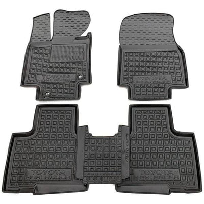 Set tappetini di gomma su misura per Toyota Highlander 4 XU70 (2020+)