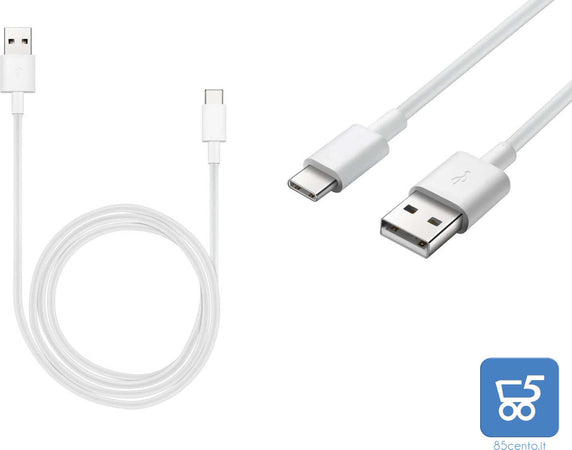 Huawei Cavo Originale Type-C Ap71 Supercharge Cavetto Ricarica Veloce Cavo Dati USB 3.1 per P20, P20 Pro, Mate 10 Pro, Mate 20, Mate 20 Pro Blister Confezione Ufficiale