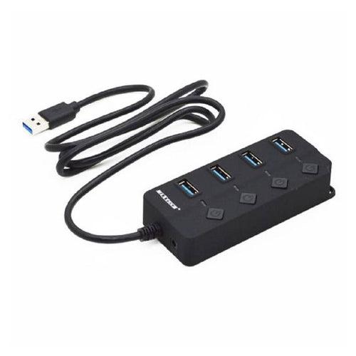 Hub 4 Porte Usb 3.0 Adattatore Di Alimentazione Per Laptop Desktop Hub3-04