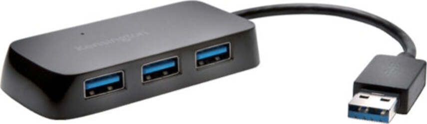 Hub 4 porte USB 3.0 UH4000 - nero - Kensington Elettronica/Informatica/Accessori/USB Hub Eurocartuccia - Pavullo, Commerciovirtuoso.it