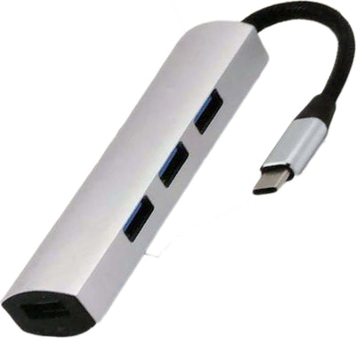 Hub Adattatore Usb-c Ultra Slim 1 X Micro Usb Ricarica 3 X Porte Usb 3.0 Informatica e Videogiochi > Accessori PC > Adattatori e Convertitori Trade Shop italia - Napoli, Commerciovirtuoso.it