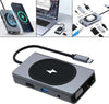 Hub Docking Station Usb-c Con Ricarica Wireless Q-hu666 Adattatore Multifunzione Elettronica/Informatica/Accessori/USB Hub Trade Shop italia - Napoli, Commerciovirtuoso.it