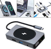 Hub Docking Station Usb-c Con Ricarica Wireless Q-hu666 Adattatore Multifunzione Elettronica/Informatica/Accessori/USB Hub Trade Shop italia - Napoli, Commerciovirtuoso.it
