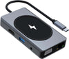 Hub Docking Station Usb-c Con Ricarica Wireless Q-hu666 Adattatore Multifunzione Elettronica/Informatica/Accessori/USB Hub Trade Shop italia - Napoli, Commerciovirtuoso.it