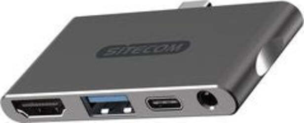 HUB-Sitecom-CN-392-Usb-C-Grey